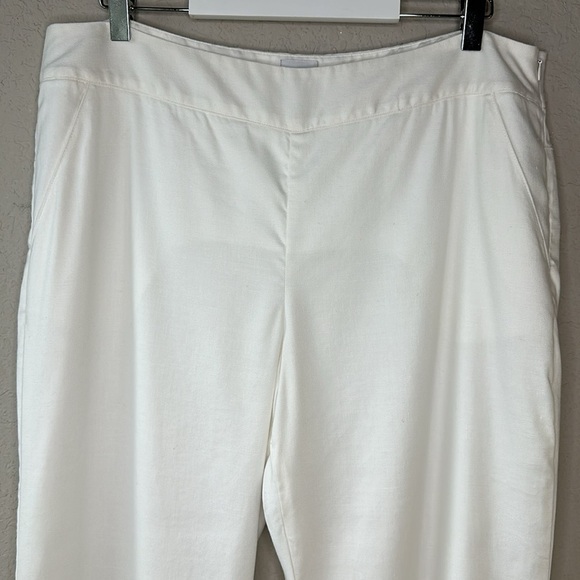 Cabi 5319 Coconut Cream Angel Linen Trouser Size 14R - Picture 3 of 13